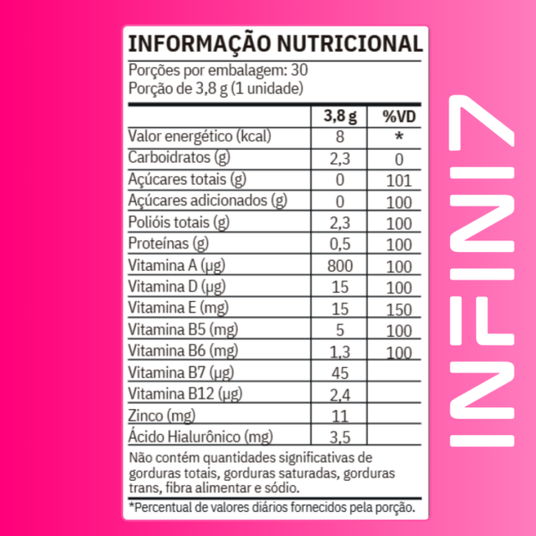 VITAMINAS EM GOMA - CABELO, PELE E UNHA